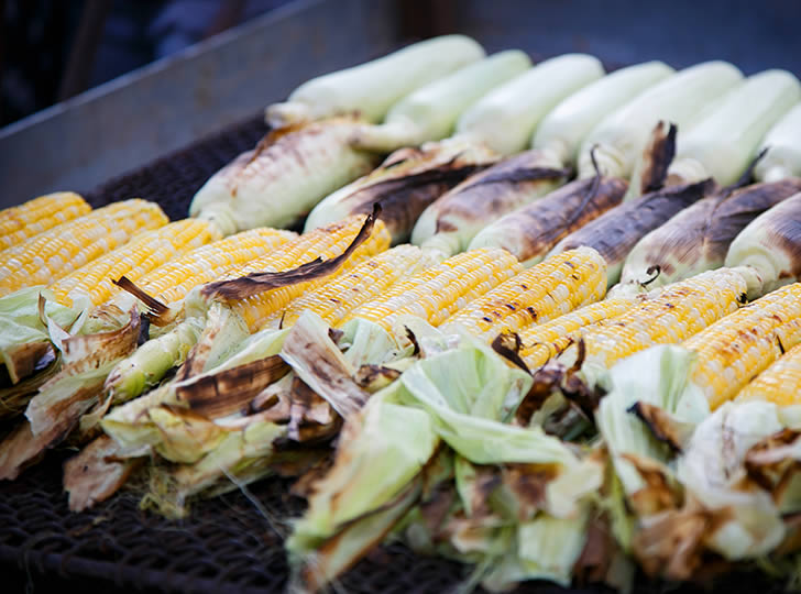 "Ron Benner’s Cuitlacoche Corn Roast"