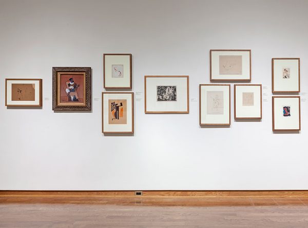 'Installation view of Framing Narratives: Renaissance to Modernism, 2014. Image credit: Toni Hafkenscheid"