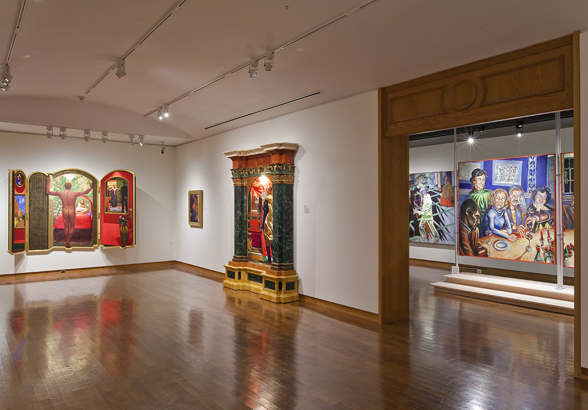 Installation view of Portrait of a Patron: The Dukszta Collection