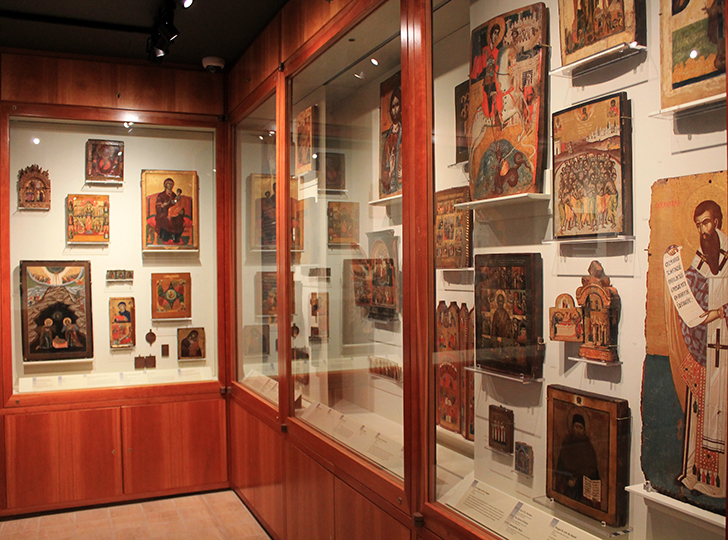 Byzantine art on display